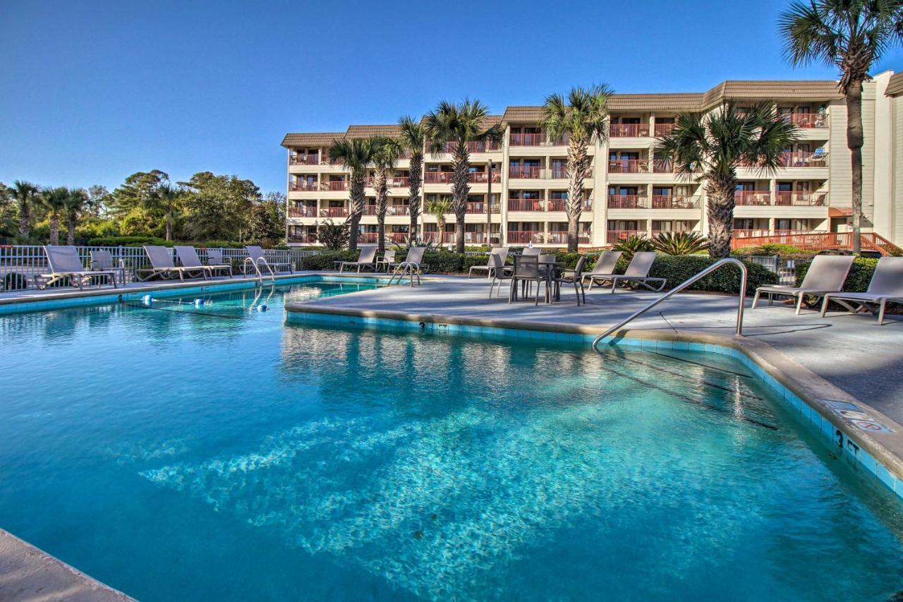 Oceanfront Condo With Beach View, Pool And Tennis! Hilton Head Island Exterior photo